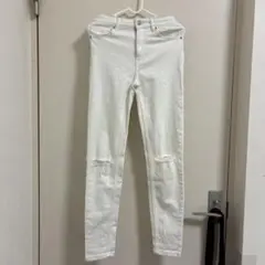 Bershka ダメージ　スキニー　デニム