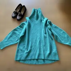 BEAUTY&YOUTH タートルネックニット　ウールカシミヤ