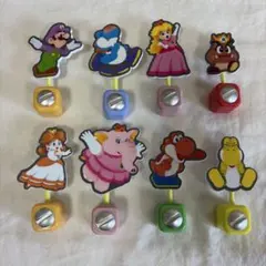 【未使用】スーパーマリオブラザーズ ワンダー パネルクリップスタンド 8種セット