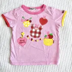 【美品】ミキハウス　Hot Biscuits　Tシャツ 90cm