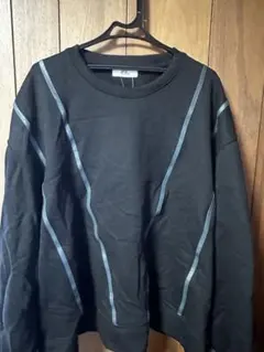 Loose/ルース パッチワーク オーバーコードスウェット