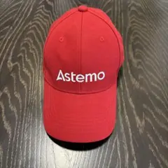 Astemo ベースボールキャップ レッド