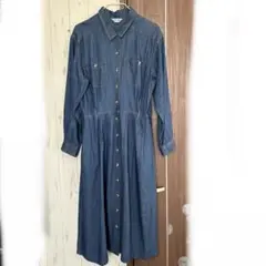 レトロデニムワンピース　ビンテージ