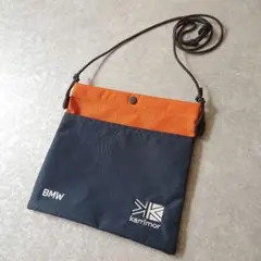 美品 BMW × karrimor カリマー サコッシュ ネイビー