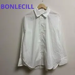 BONLECILL ロングシャツ ホワイト 長袖FREEサイズ ボンルシールのサムネイル