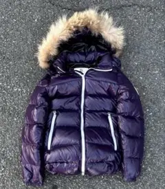 ダウンジャケット 短丈 ファー