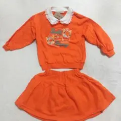 新品　昭和　平成　レトロ　レア　STUDIO 1957 オレンジ セットアップ