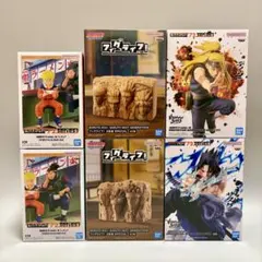 うずまきナルト　うみのイルカ　火影岩　デイダラ　うちはサスケ　フィギュアセット