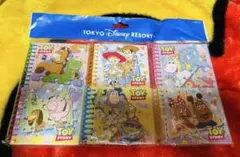 東京ディズニーリゾート トイ・ストーリー メモ帳 6冊セット