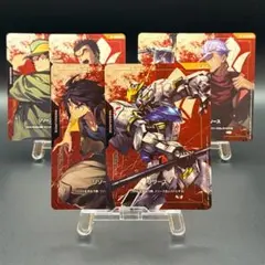 ガンダムカードゲーム リソース 三日月オーガス バルバトス プロモ 6枚セット