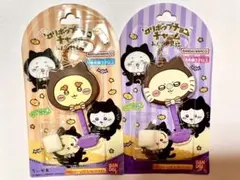 ロリポップチョコチャーム みんなで黒猫 ちいかわ モモンガ、シーサー
