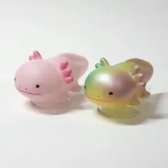 ウーパールーパー ソフビ ソフビ】ウーパールーパーのMoMo - YouTube