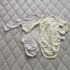 ユニクロ 長袖ロンパース 80サイズ2枚セット