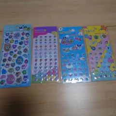 たまごっち プチドロップシール プチプチシール 4シートセット 正規品
