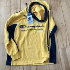 Champion パーカー CX3055 サイズ150 イエロー/ネイビー