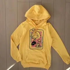 jin×gudetamaコラボ イエロー パーカー Mサイズ