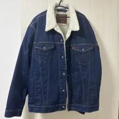 Levi's Premium ボア襟付きデニムジャケット XL
