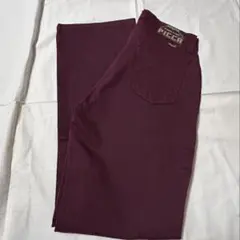 レトロ　Piccadillyピカデリー デニム　ボルドー　FRA40 USA32のサムネイル