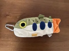 村上康成　魚型 ぬいぐるみポーチ
