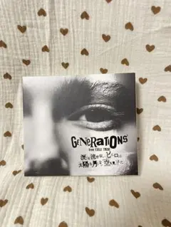 GENERATIONS CD【初回限定盤】