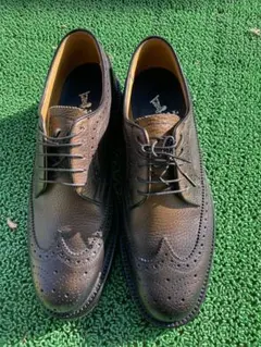 REGAL ダークブラウン ウィングチップシューズ
