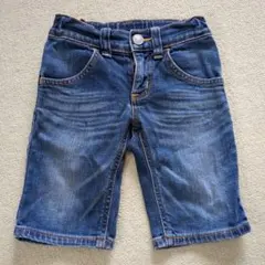 エドウィン　デニム　ハーフパンツ　110サイズ