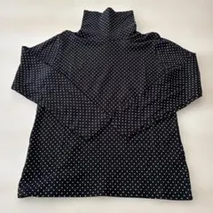 ハイネックトップス長袖