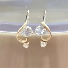 ペ*コ様 新品❣️k10PGアクアマリン ピアス