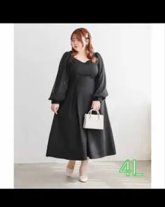 限定値下げ［新品・未使用］CLETTE ビスチェ風切替デニムワンピース 4L 