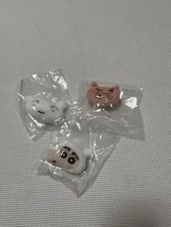 クレヨンしんちゃん　ぬいぐるみヘアクリップ　ガチャガチャ