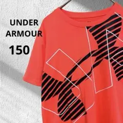 アンダーアーマー Tシャツ 150 ネオンオレンジ 半袖 スポーツ トレーニング
