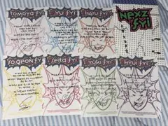 NEXZ トモヤ サインチェキ NEXZ ネクスジ TOMOYA トモヤ 直筆サイン入り チェキ ポラ