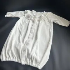 ホワイト レース付き ツーウェイ・ドレスオール