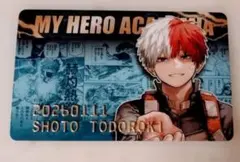 ヒロアカ　2026バースデイコレクションカード　轟焦凍