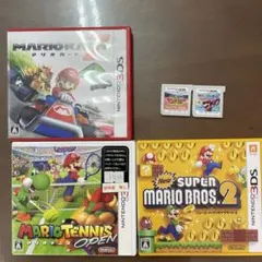3DS New スーパーマリオブラザーズ 2などのマリオセット