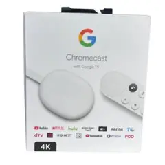 Google Cromecast with Google TV 4K ホワイト