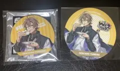 7th カフェ 夢野幻太郎 缶バッジ 特典コースターセット