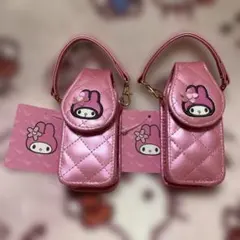 マイメロディ キルティングポーチ ピンク　 2個セット