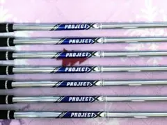 長め PROJECT X プロジェクトX 6.0 フレックス 中古7本セット Amazon | Project X 6.0 スチールアイアンシャフト 4-PW (シャフト7本