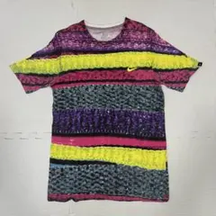 貴重NIKEナイキ Tシャツ カラフル模様 総柄