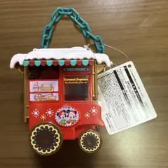 ディズニーランド クリスマスポップコーンワゴン型スナックケース
