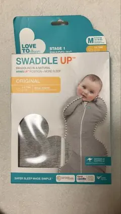 Swaddle Up オリジナル Gray MediumＭサイズ6-8.5ｋｇのサムネイル