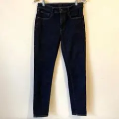 UNIQLO JEANS スキニーデニム 30 濃紺 ストレッチ