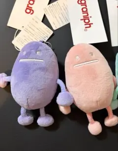 グラニフ マスコット ビューティフルシャドー 限定 graniph 札幌 桃 紫