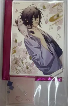 薄桜鬼　斎藤一　カレンダー　アクリルスタンド　万葉ノ抄　缶バッジ　アクキー 薄桜鬼 斎藤一 カレンダー アクリルスタンド 万葉ノ抄 缶バッジ