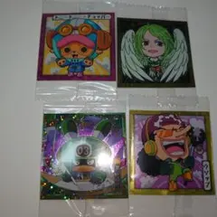 ワンピース 大海賊シールウエハースLOG.8　4枚セット