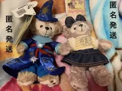 ディズニーシーぬいぐるみバッジ  ダッフィー・シェリーメイ ぬいば ぬいバ