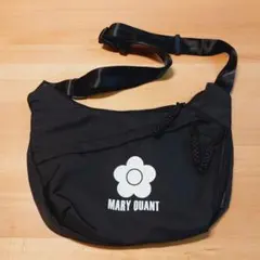 新品✨MARY QUANT ブラック ショルダーバッグ　サコッシュ