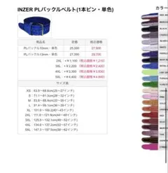 2025年最新】inzer ベルトの人気アイテム - メルカリ