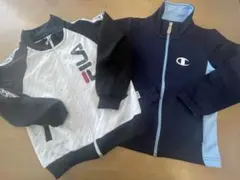 FILA 、チャンピオン　ジャージ上のみ　2点